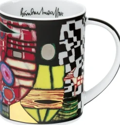 Ars mundi 4 Becher »Magic Mugs 2021« im Set nach Hundertwasser
