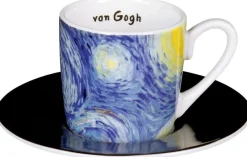 Ars mundi 4 Espressotassen mit Künstlermotiven nach van Gogh