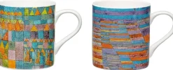 Ars mundi 2 Kaffeebecher mit Künstlermotiven im Set nach Paul Klee