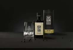 AASPIRITS »AAGIN« Dry Gin im Set mit AAGIN Glas