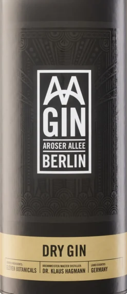 AASPIRITS »AAGIN« Dry Gin im Set mit AAGIN Glas