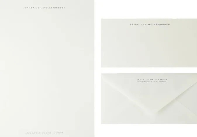 Bethge Concept A4-Briefpapier, Dunkelblau