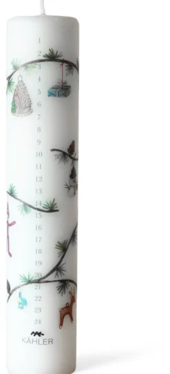 Kähler Adventskalenderkerze »Hammershøi«