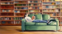 Ars mundi Anja Struck: Bild »Versinken in eine andere Welt«