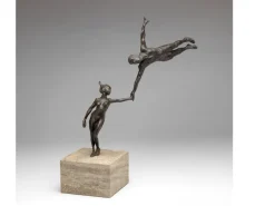 Ars mundi Antonio de Andrés-Gayón: Skulptur »Vertrauen - Kunststück Partnerschaft«