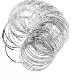 la molla »Armband 97« aus Edelstahlfedern