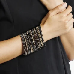 la molla Armband »Bronze & Black«
