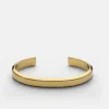SKULTUNA MESSINGSBRUK Armreif »ICON«, matt vergoldet