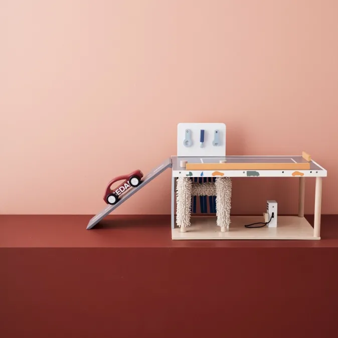 Kinder Kids Concept Autowerkstatt aus Holz