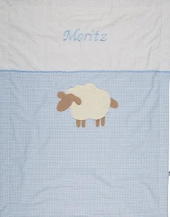 Glückspilz Baby-Kuscheldecke »Schaf«