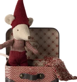 Kinder Maileg Baby-Weihnachtsmaus im Koffer