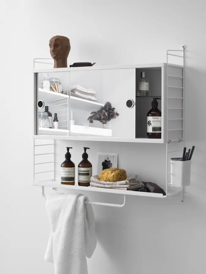 String Badezimmerregal