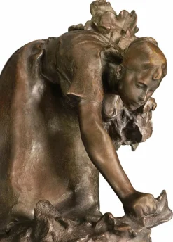 Ars mundi Barlach, Ernst: Skulptur »Die Krautpflückerin«