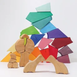 Kinder GRIMM’S Bauspiel »Regenbogenlöwe«