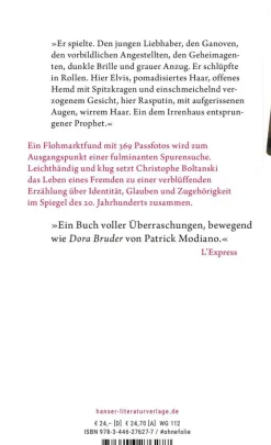 ZEIT Buchhandlung Boltanski, C: Leben des Jacob