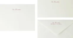 Bethge Concept Briefpapier Miniformat, Kirschrot