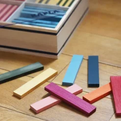 Kinder KAPLA Bunte Holzbausteine 100er Kasten