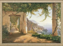 Ars mundi Carl Frederic Aagaard: ​ Bild »View to the Amalfi Coast«
