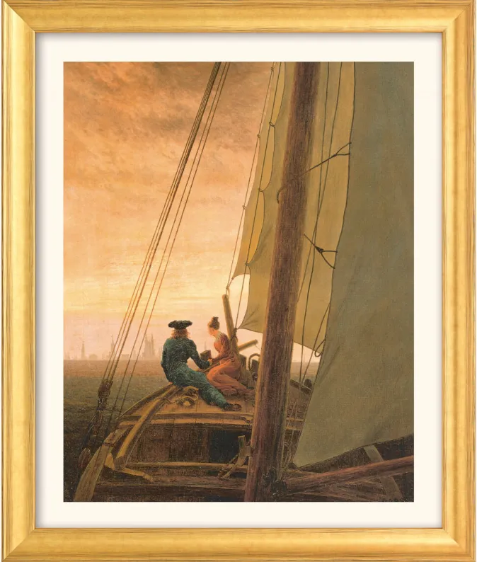 Ars mundi Caspar David Friedrich: 4 Bilder im Set