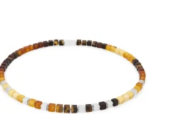 Zaremski Collier »Bernsteinwürfel«