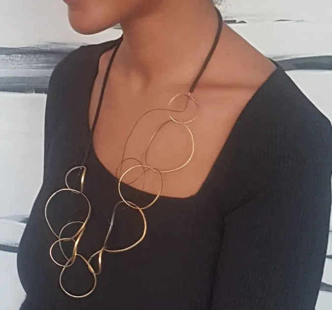 Maria Rzewuska Collier »Elena« Silberringe