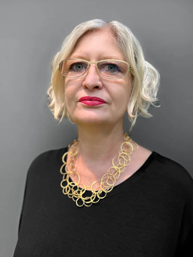 Antje Liebscher Collier »Goldring« aus vergoldetem Silber