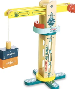 Kinder VILAC Container-Kran aus Holz »ity«