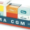 Kinder VILAC Containerschiff aus Holz »ity«
