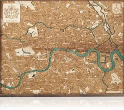 CUTTING BROTHERS 3-D Holzkarte »London«