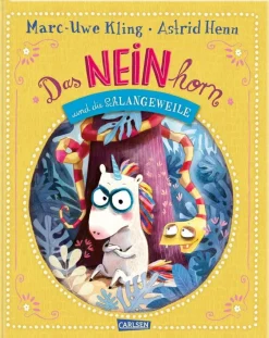 Kinder ZEIT Buchhandlung Das NEINhorn und die SchLANGEWEILE