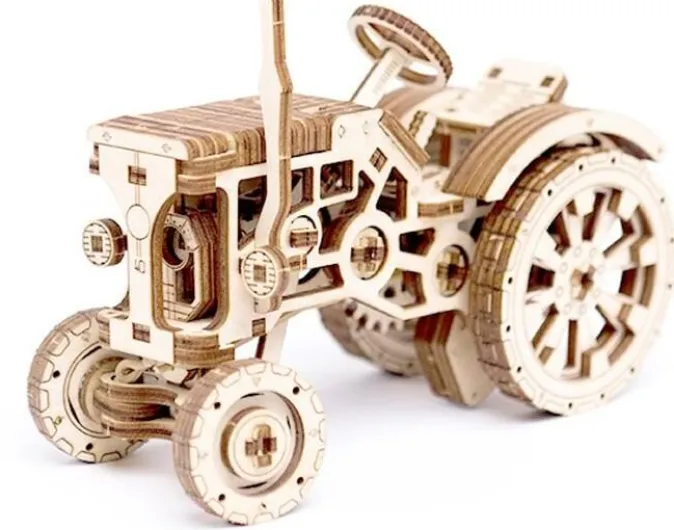Kinder Invento 3D-Holzmodell »Traktor«