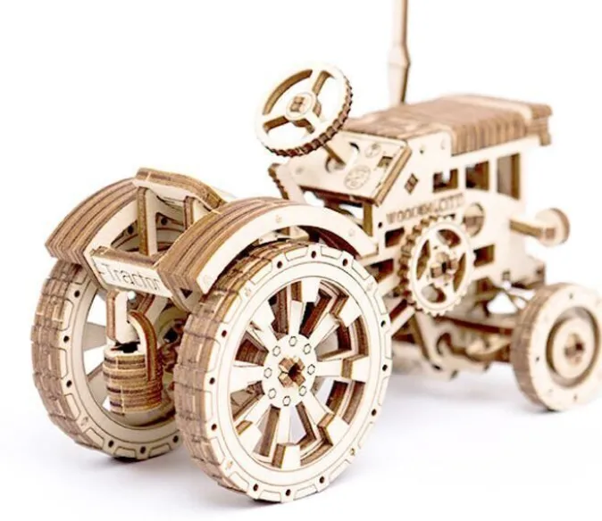 Kinder Invento 3D-Holzmodell »Traktor«