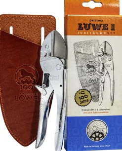 Original LÖWE Edition Original Löwe Amboss Schere mit Holster
