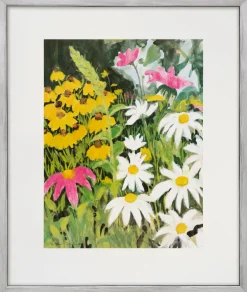 Ars mundi Eleonore Baur-Brinkman: Bild »Nolde Garten III«, gerahmt​