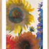 Ars mundi Emil Nolde: »Sonnenblumen und Rittersporn«, 1935