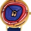 Ars mundi Friedensreich Hundertwasser: Künstler-Armbanduhr »Zeitfinder Seelenbaum«