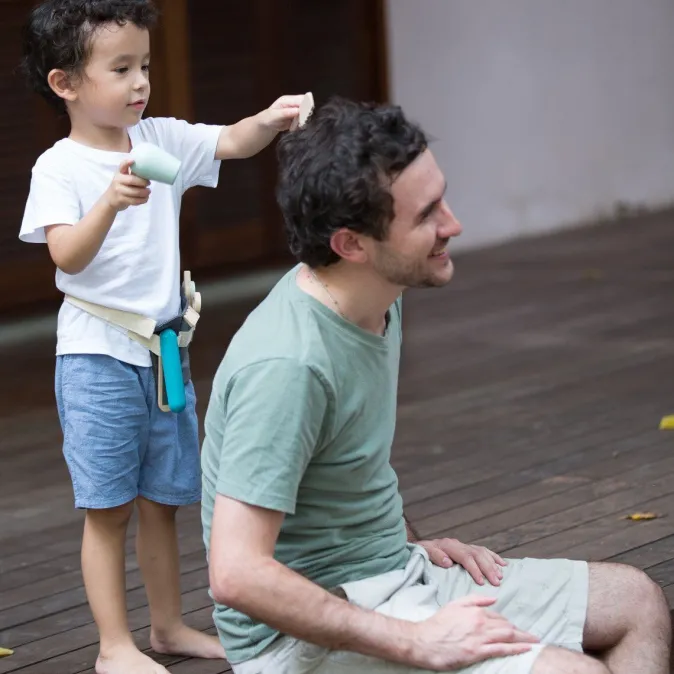 Kinder Plan Toys Friseur-Set