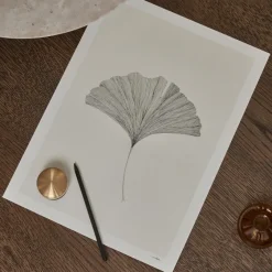 The Poster Club Frois, Ana: »Ginkgo Leaf«, mit Rahmung