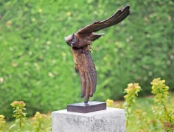 Ars mundi Gartenskulptur »Fliegende Eule«
