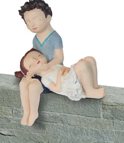 Ars mundi Gartenskulptur »Kantenhocker-Paar Emma und Paul«