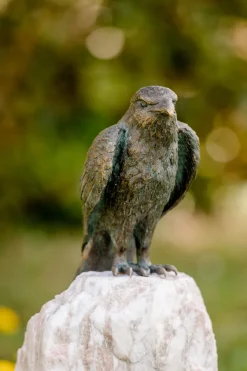 Ars mundi Gartenskulptur »Roter Milan« aus Bronze