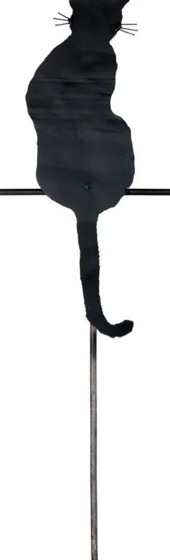 Ars mundi Gartenstecker »Sitzende Katze«