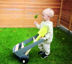 Kinder Small Foot Gartentrolley mit Werkzeug-Set für Kinder