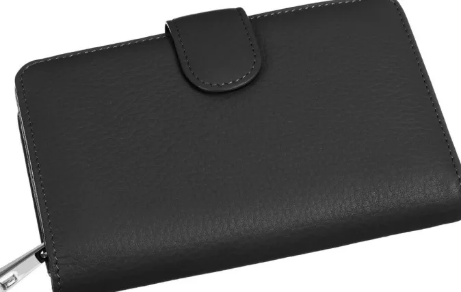 Guerer & Guerer Geldbörse mit Druckknopfverschluss und Zip