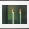 Ars mundi Gerhard Richter: Bild »Zwei Kerzen« (1982), DIE ZEIT Exklusiv Rahmung