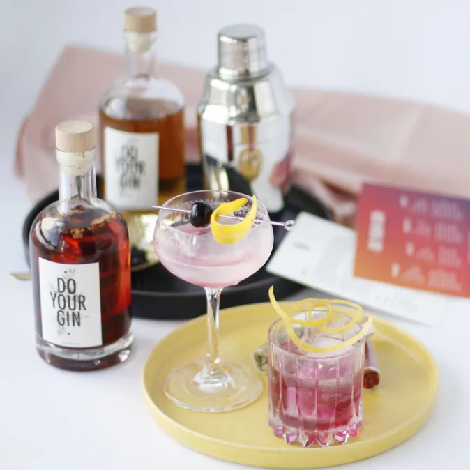 Craftly Gin-Set zum selber herstellen