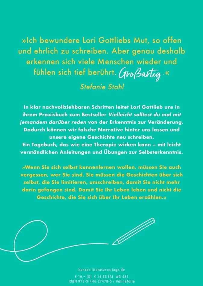 ZEIT Buchhandlung Gottlieb, L: Vielleicht solltest Du mal mit jemanden darüber reden (Arbeitsbuch)