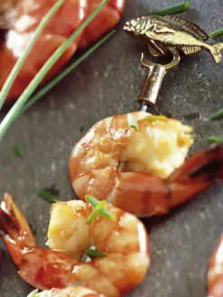 triangle Grillspieße-Set aus Edelstahl