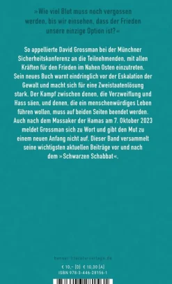 ZEIT Buchhandlung Grossman, D: Frieden ist die einzige Option