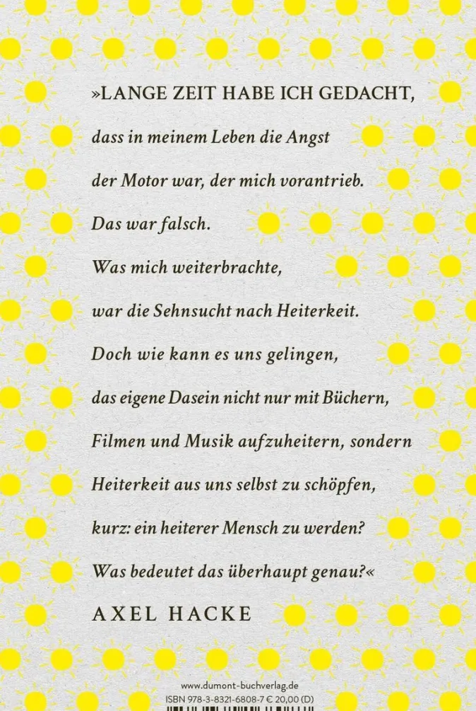 ZEIT Buchhandlung Hacke, Axel: Über die Heiterkeit